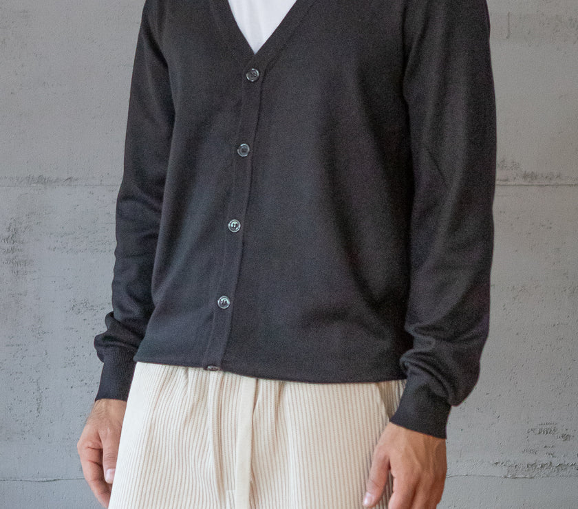 Cardigan TELAMIRA-NERO MV034