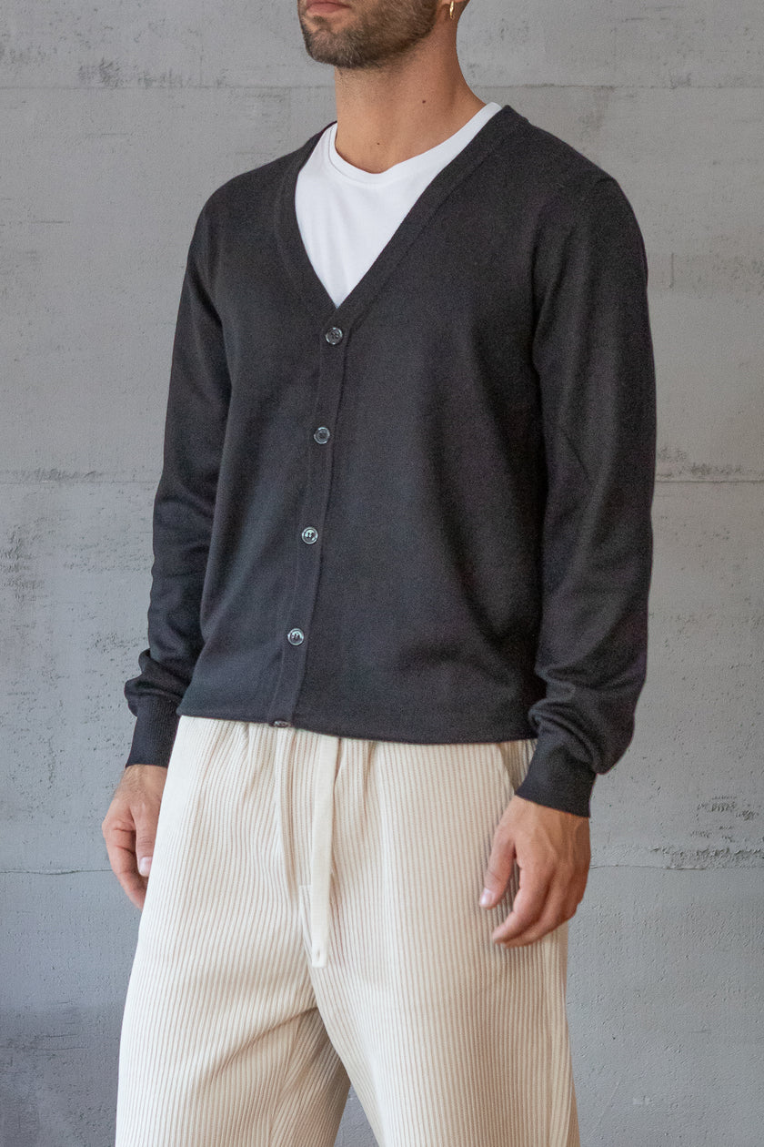 Cardigan TELAMIRA-NERO MV034