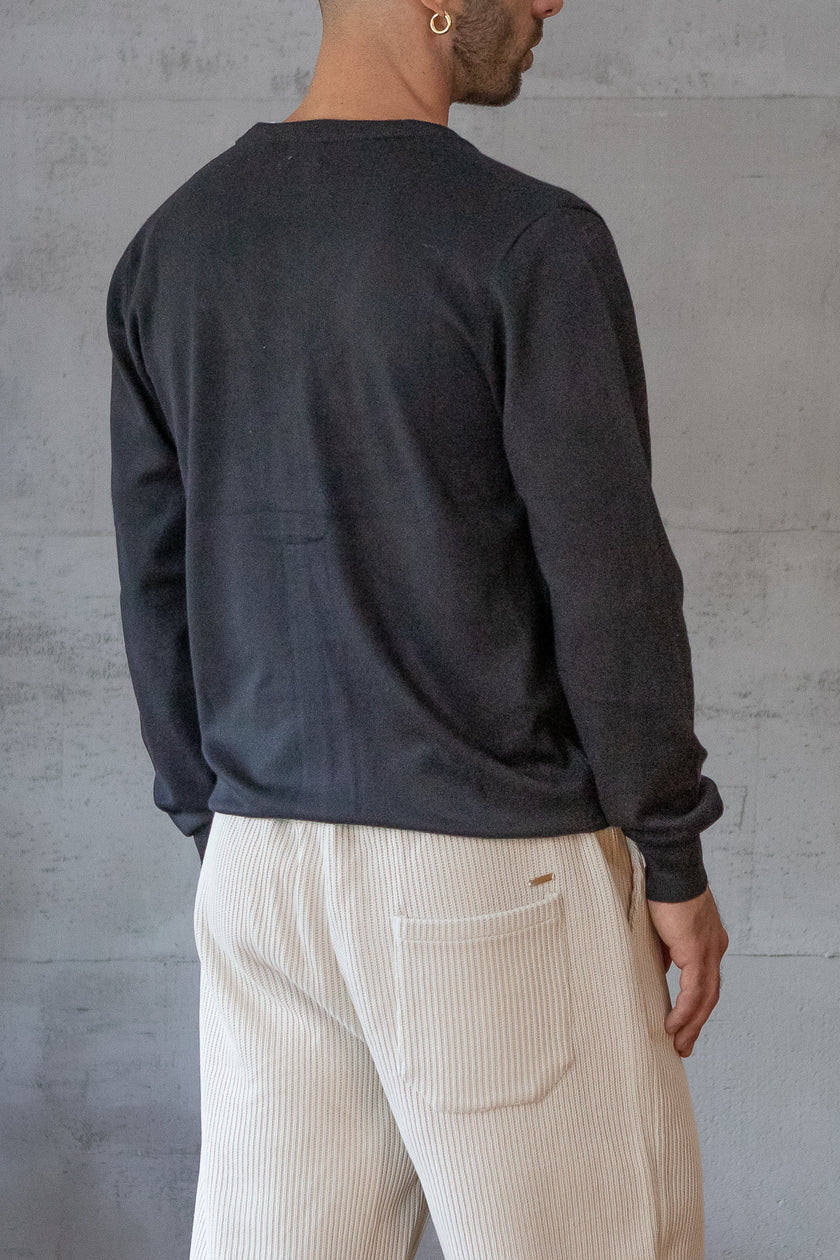 Cardigan TELAMIRA-NERO MV034