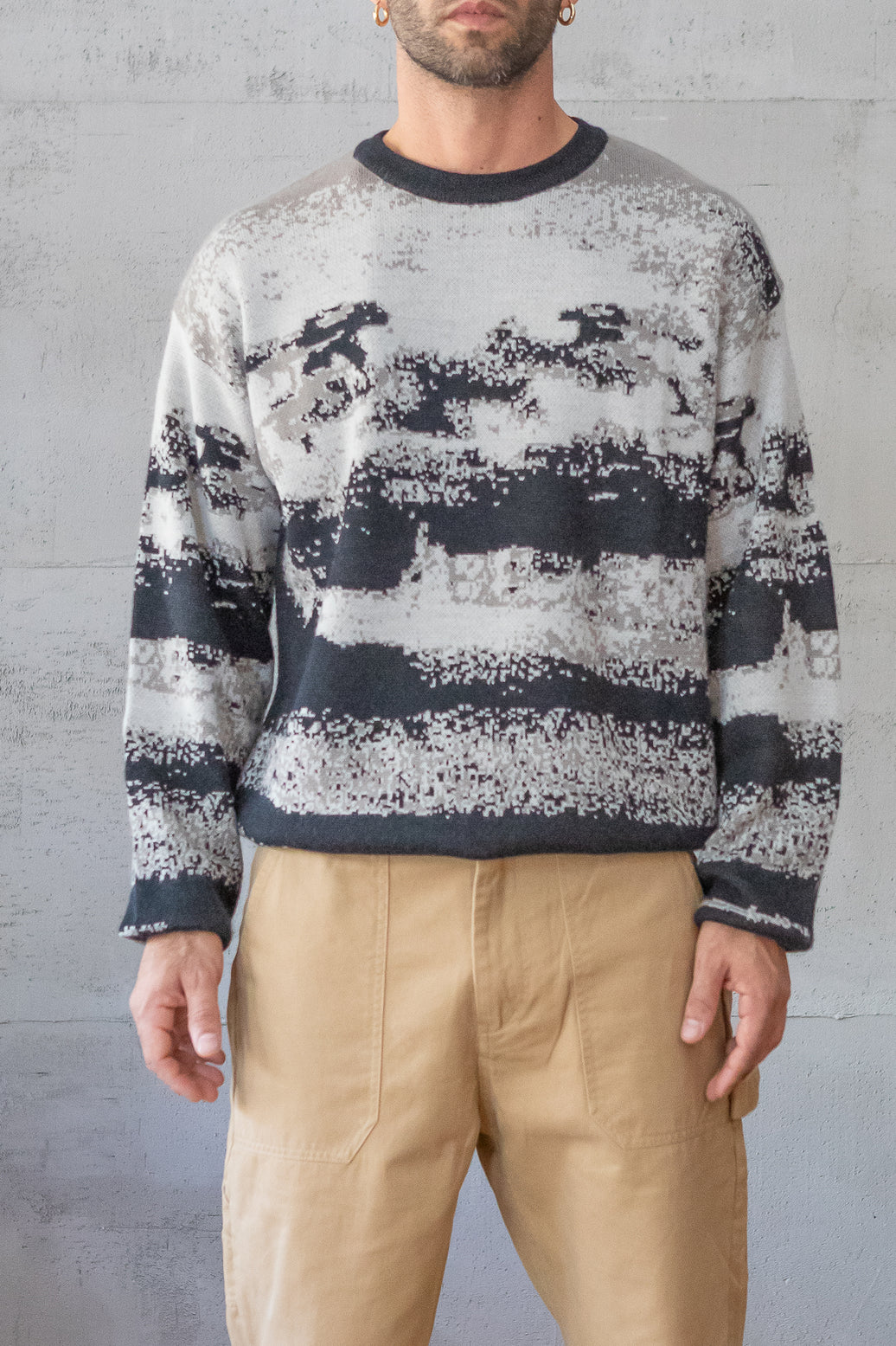 Maglione-GIANNI LUPO NERO GL350601