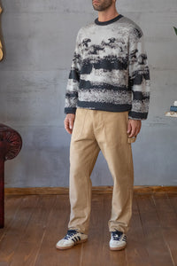 Maglione-GIANNI LUPO NERO GL350601