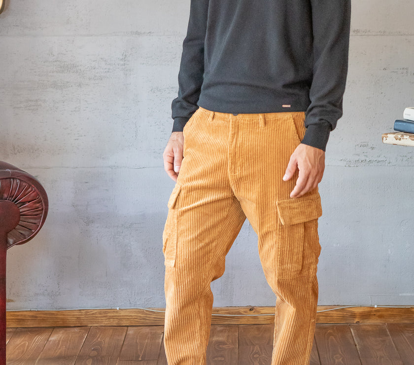PANTALONE TELAMIRA - CAMEL BTP060