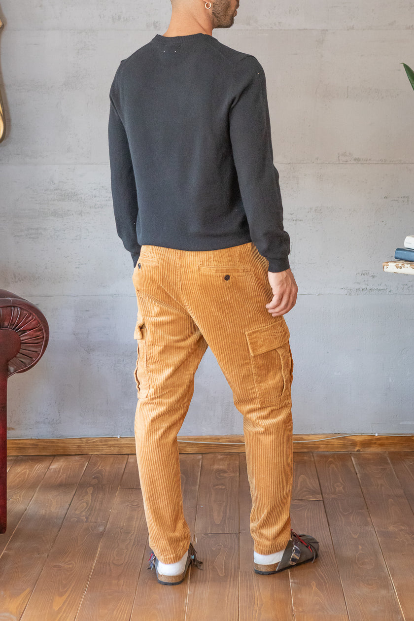 PANTALONE TELAMIRA - CAMEL BTP060