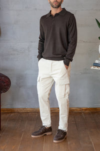 PANTALONE TELAMIRA - PANNA BTP060