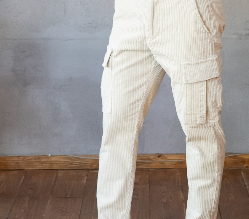 PANTALONE TELAMIRA - PANNA BTP060