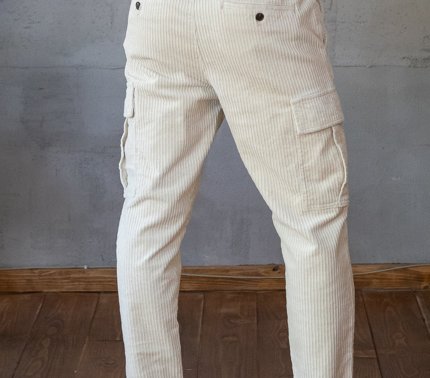 PANTALONE TELAMIRA - PANNA BTP060