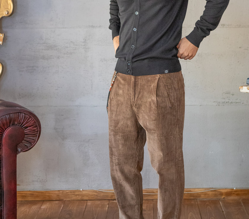 Pantaloni GIANNI LUPO - TABACCO GL103MH