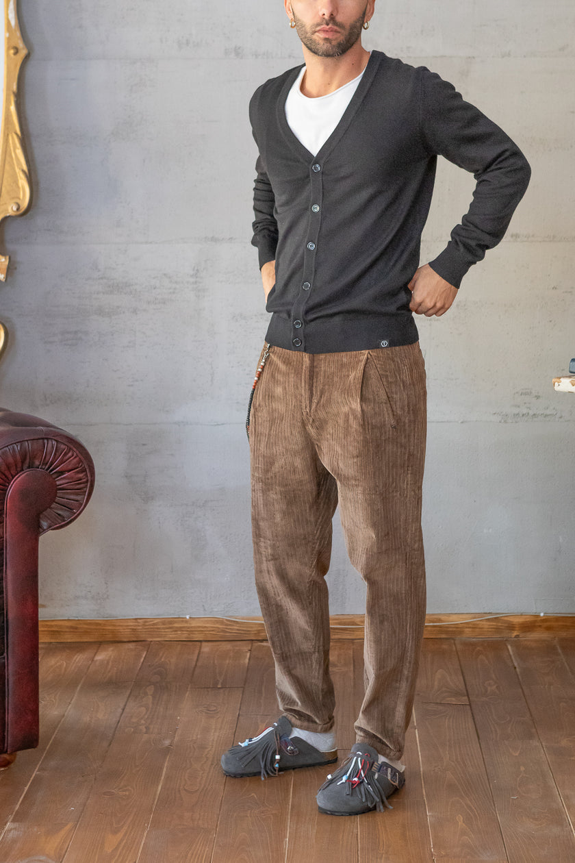 Pantaloni GIANNI LUPO - TABACCO GL103MH
