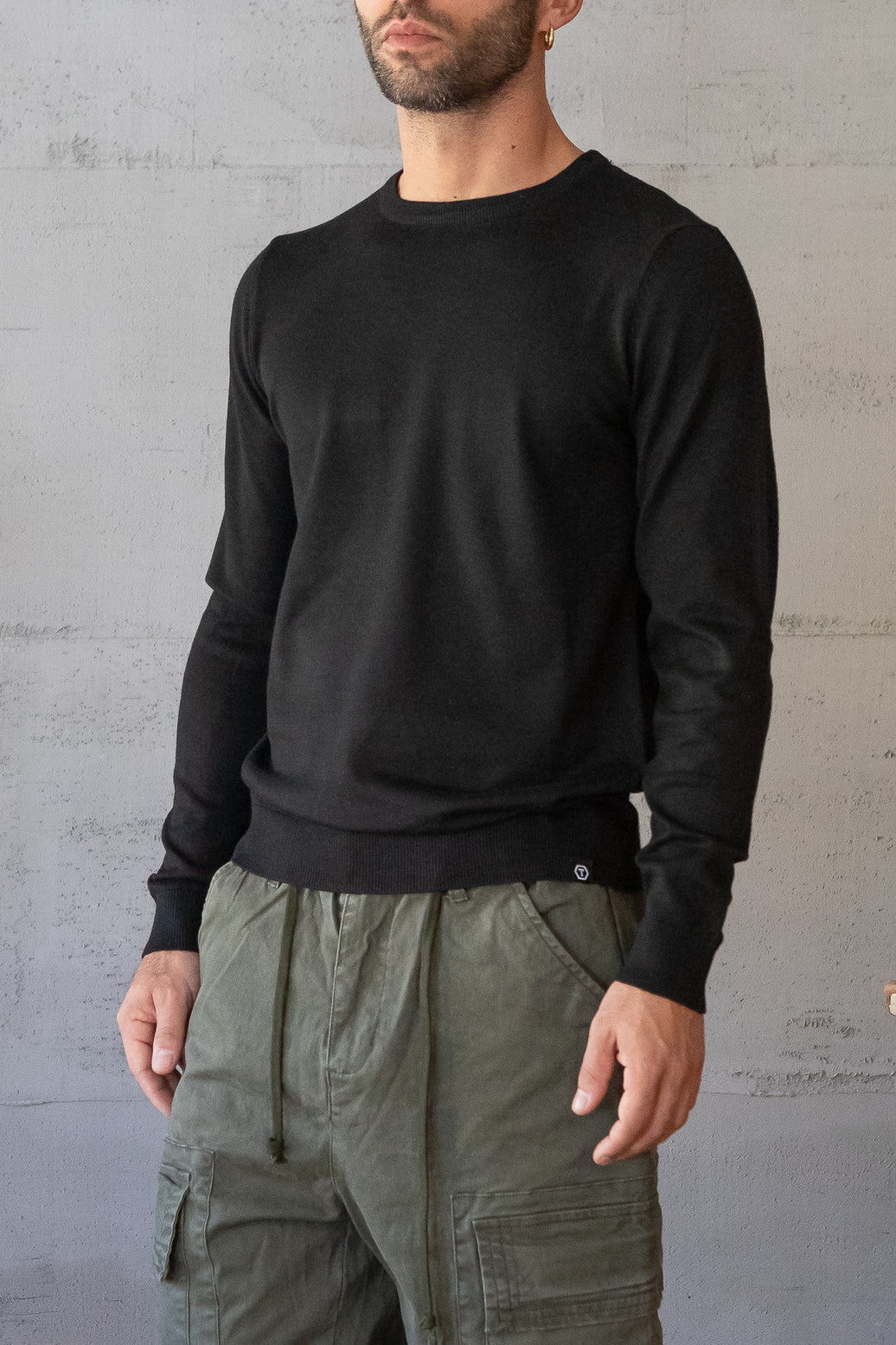 Maglioncino TELAMIRA - NERO RTM02