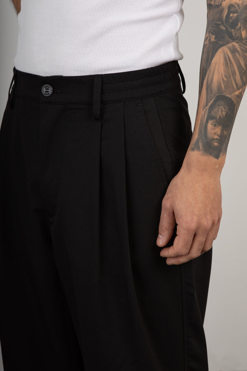 Pantalone palazzo WOC -BOGOTA 071FR NERO