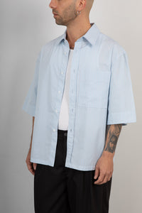 Camicia manica corta WOC -NELSON 171PO CIELO
