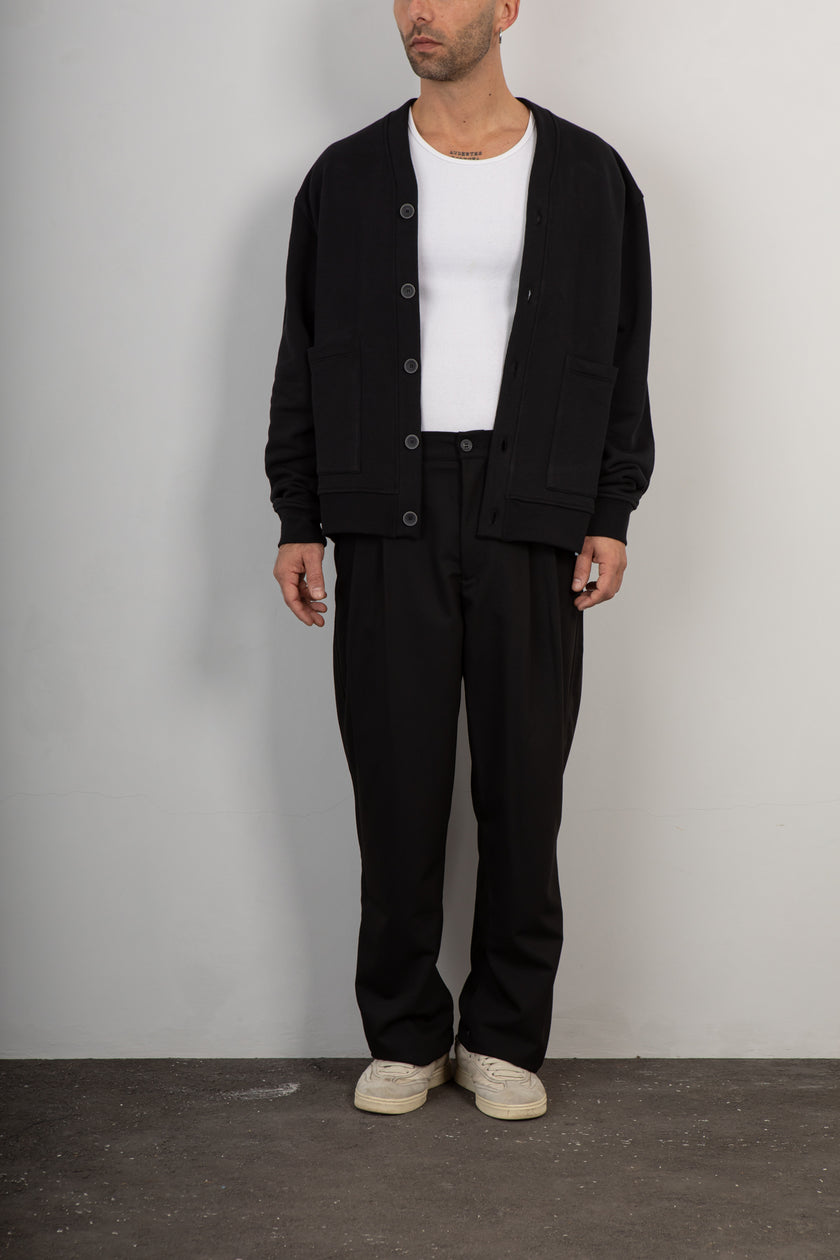 Pantalone palazzo WOC -BOGOTA 071FR NERO