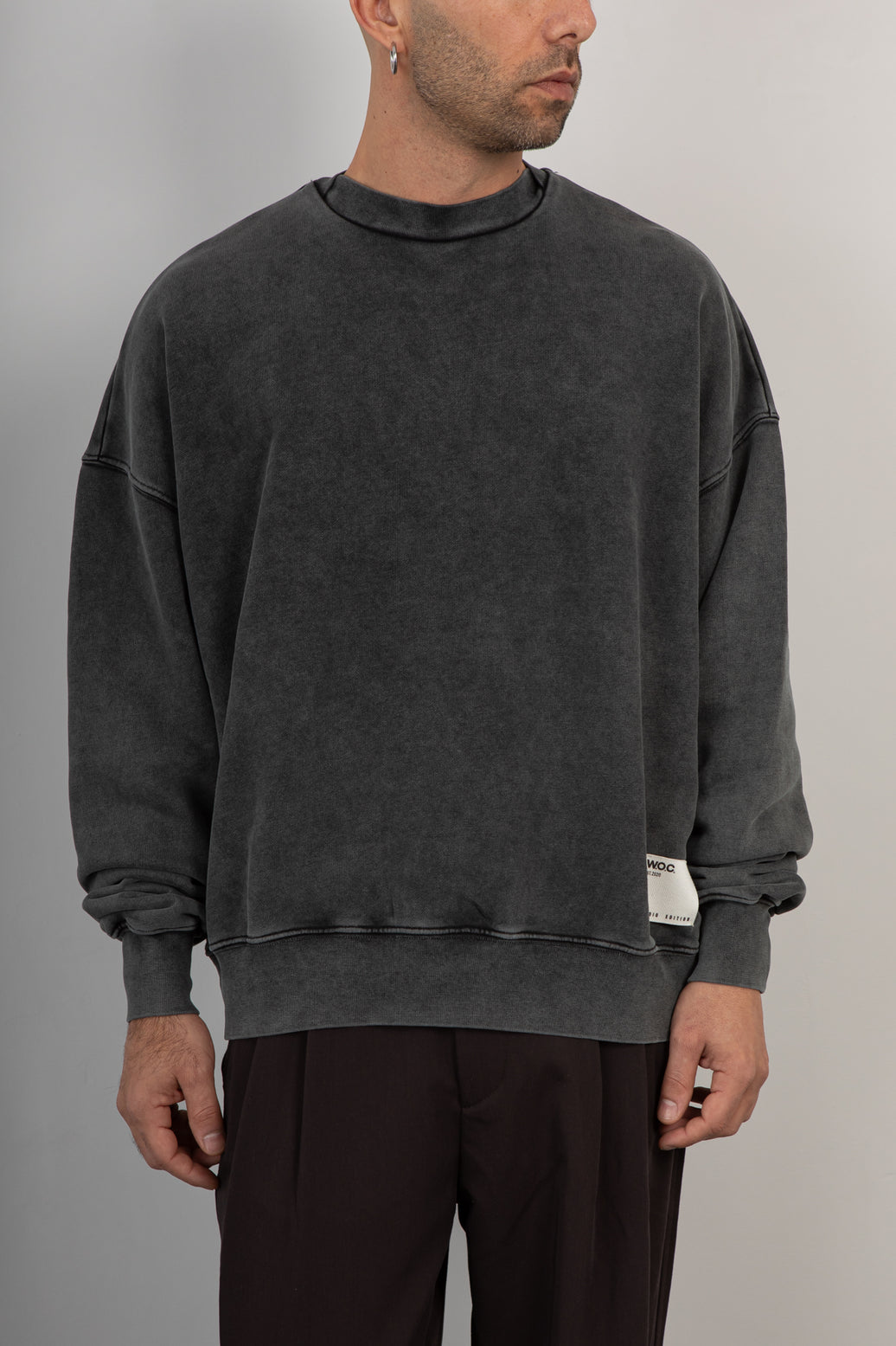 Felpa marmorizzata WOC -JACKSON 179FL MARMO