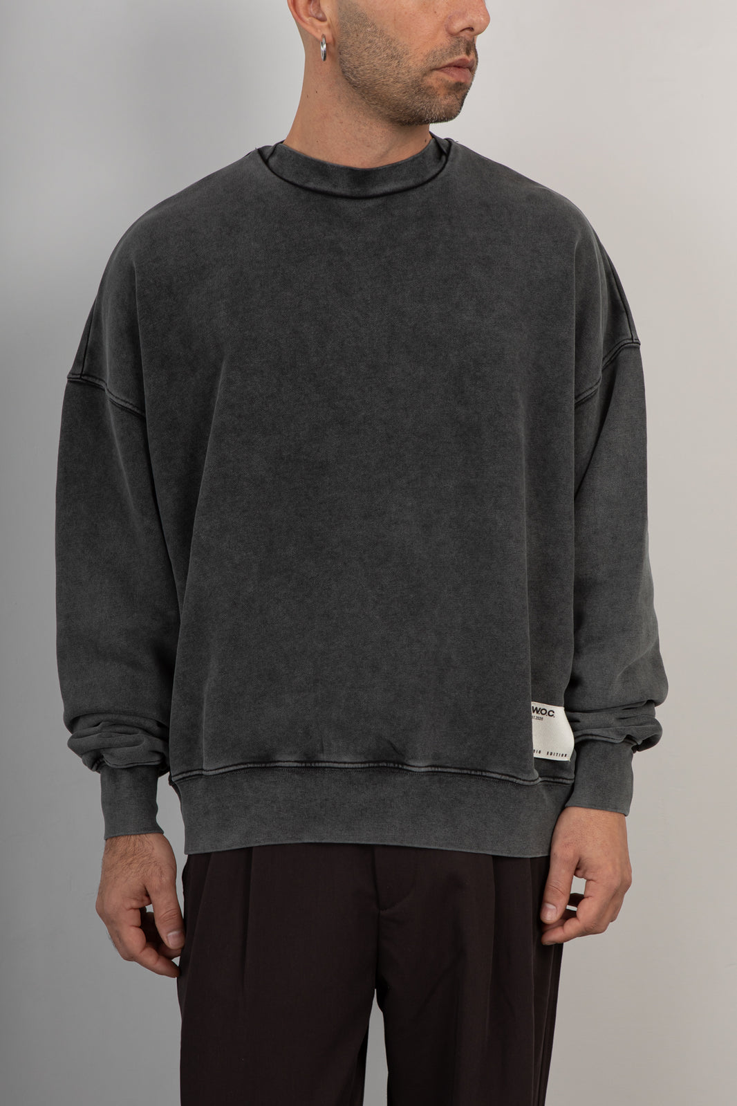 Felpa marmorizzata WOC -JACKSON 179FL MARMO