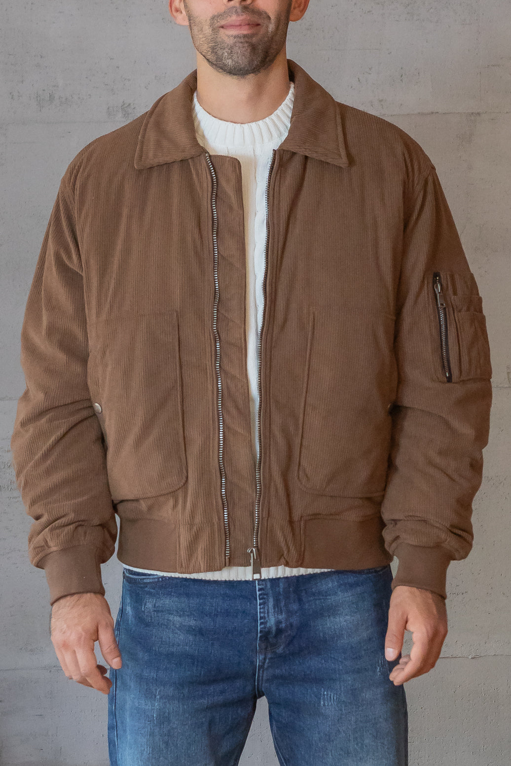 Giubbotto TELAMIRA - MARRONE DTG014