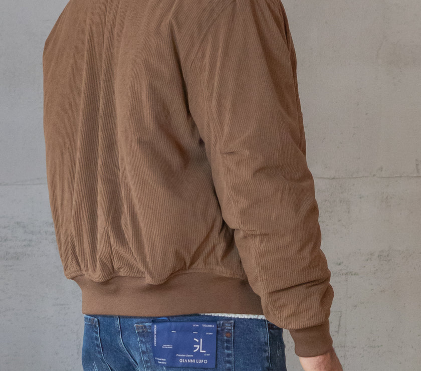 Giubbotto TELAMIRA - MARRONE DTG014