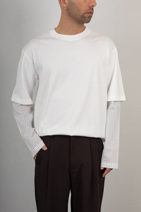 T- shirt manica lunga WOC -ADANA 087JE LATTE
