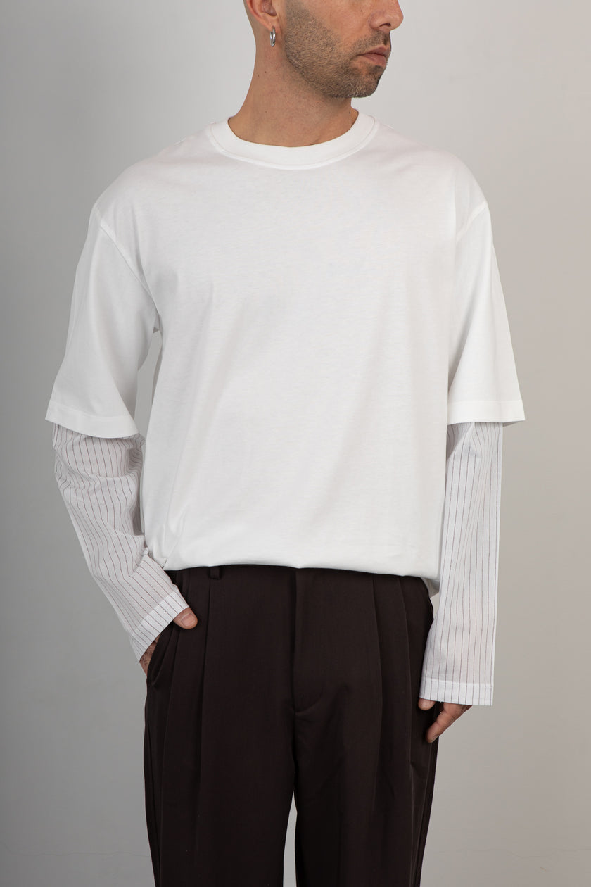 T- shirt manica lunga WOC -ADANA 087JE LATTE