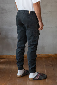 Pantalone cargo SQUAD2 - NERO ARGENTATI
