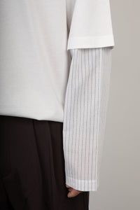 T- shirt manica lunga WOC -ADANA 087JE LATTE