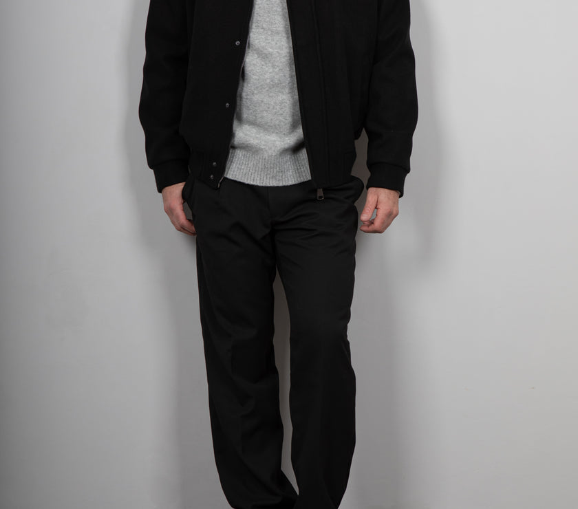 Bomber in panno TELAMIRA - NERO TE2542