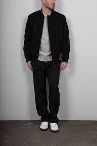 Bomber in panno TELAMIRA - NERO TE2542