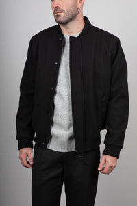 Bomber in panno TELAMIRA - NERO TE2542