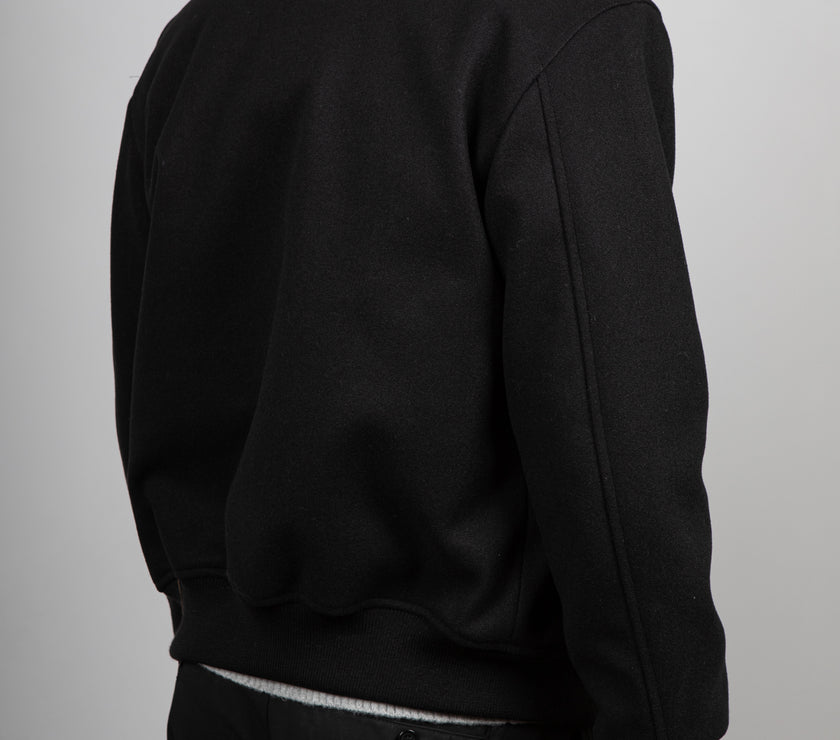 Bomber in panno TELAMIRA - NERO TE2542