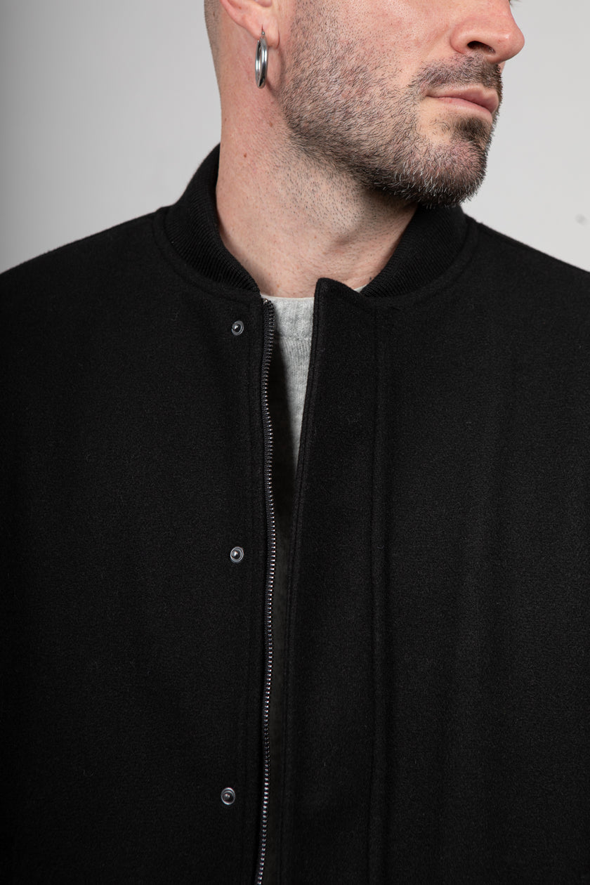 Bomber in panno TELAMIRA - NERO TE2542