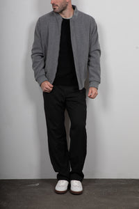 Bomber in panno TELAMIRA - GRIGIO TE2542