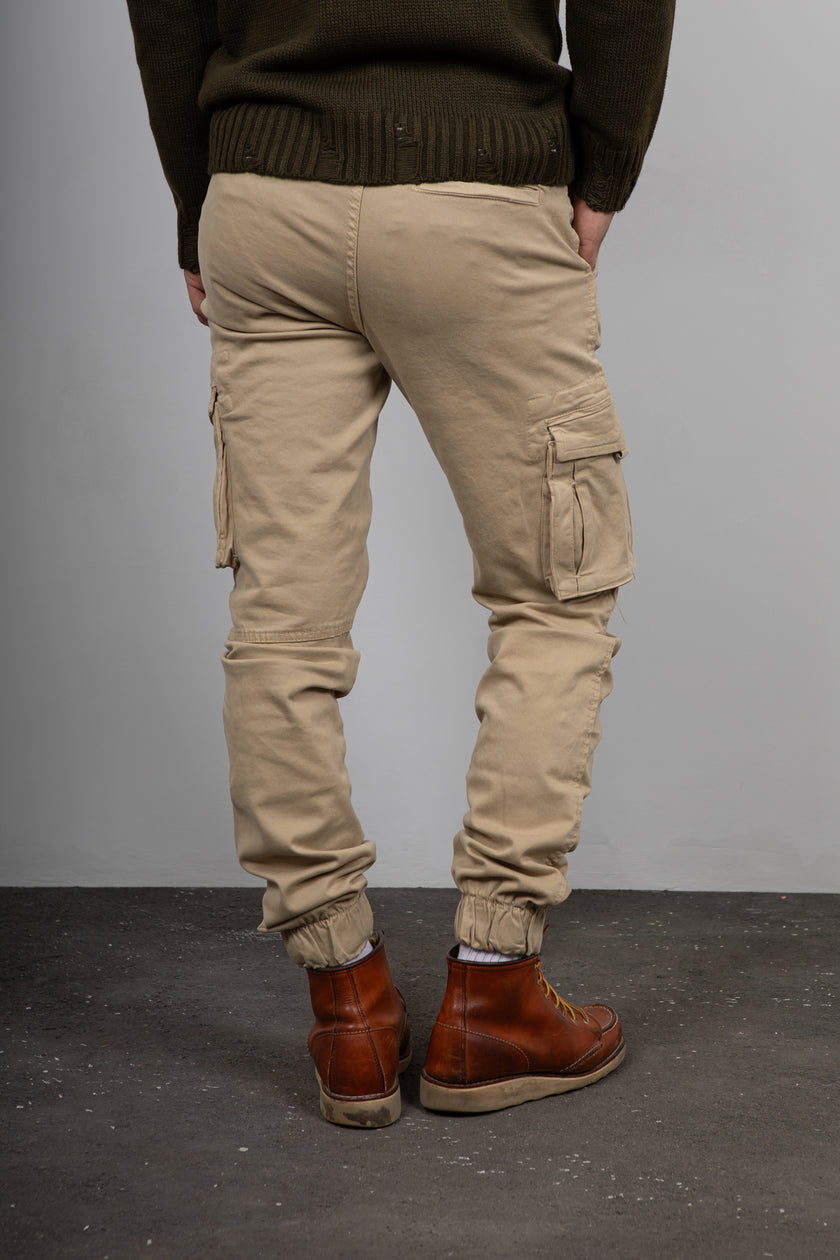 Pantalone cargo SQUAD2 - ONICE ARGENTATI