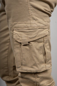 Pantalone cargo SQUAD2 - ONICE ARGENTATI