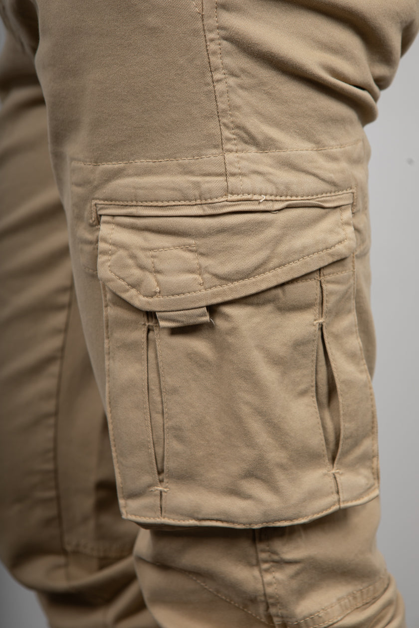 Pantalone cargo SQUAD2 - ONICE ARGENTATI