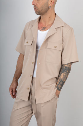 Giacca camicia GIANNI LUPO - GL001LT BEIGE