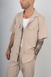 Giacca camicia GIANNI LUPO - GL001LT BEIGE