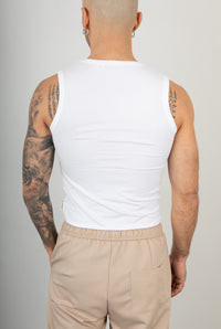 Canottiera GIANNI LUPO - GL20002Q BIANCO