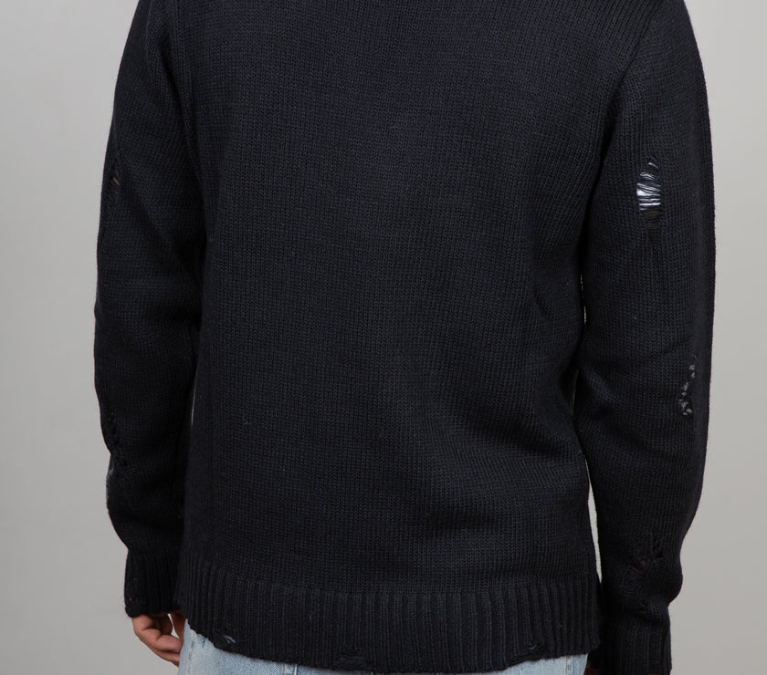 Maglione GIANNI LUPO-BW1010 NERO