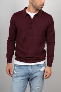 Polo TELAMIRA-MV-038 BORDEAUX