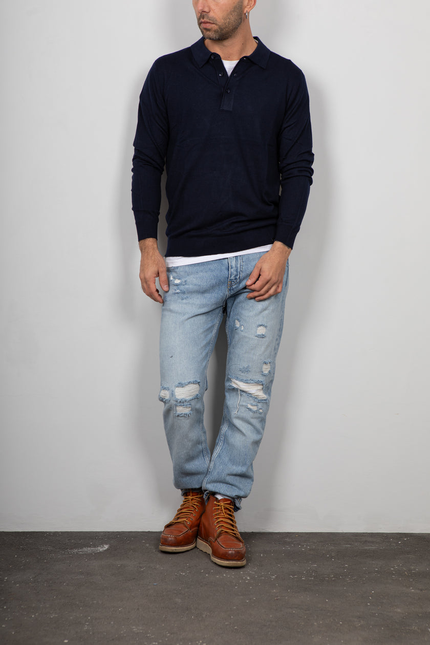 Polo TELAMIRA-MV-038 BLU