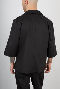 Blazer manica corta GIANNI LUPO - NERO GL003LT