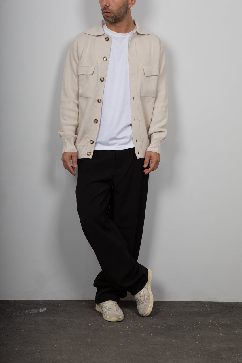 Cardigan TELAMIRA-GA400 BURRO