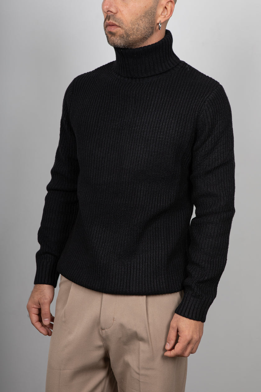 Collo alto TELAMIRA - MV033-NERO