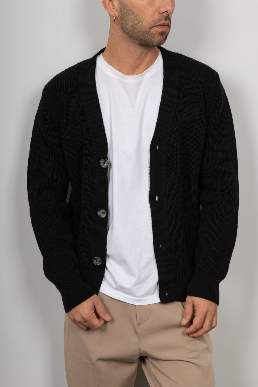 Cardigan TELAMIRA-STM05108 NERO