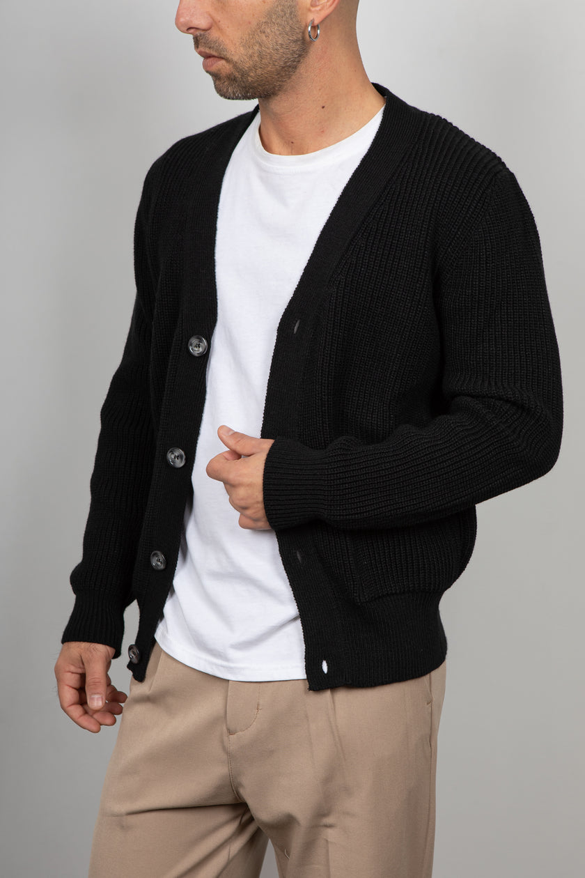 Cardigan TELAMIRA-STM05108 NERO