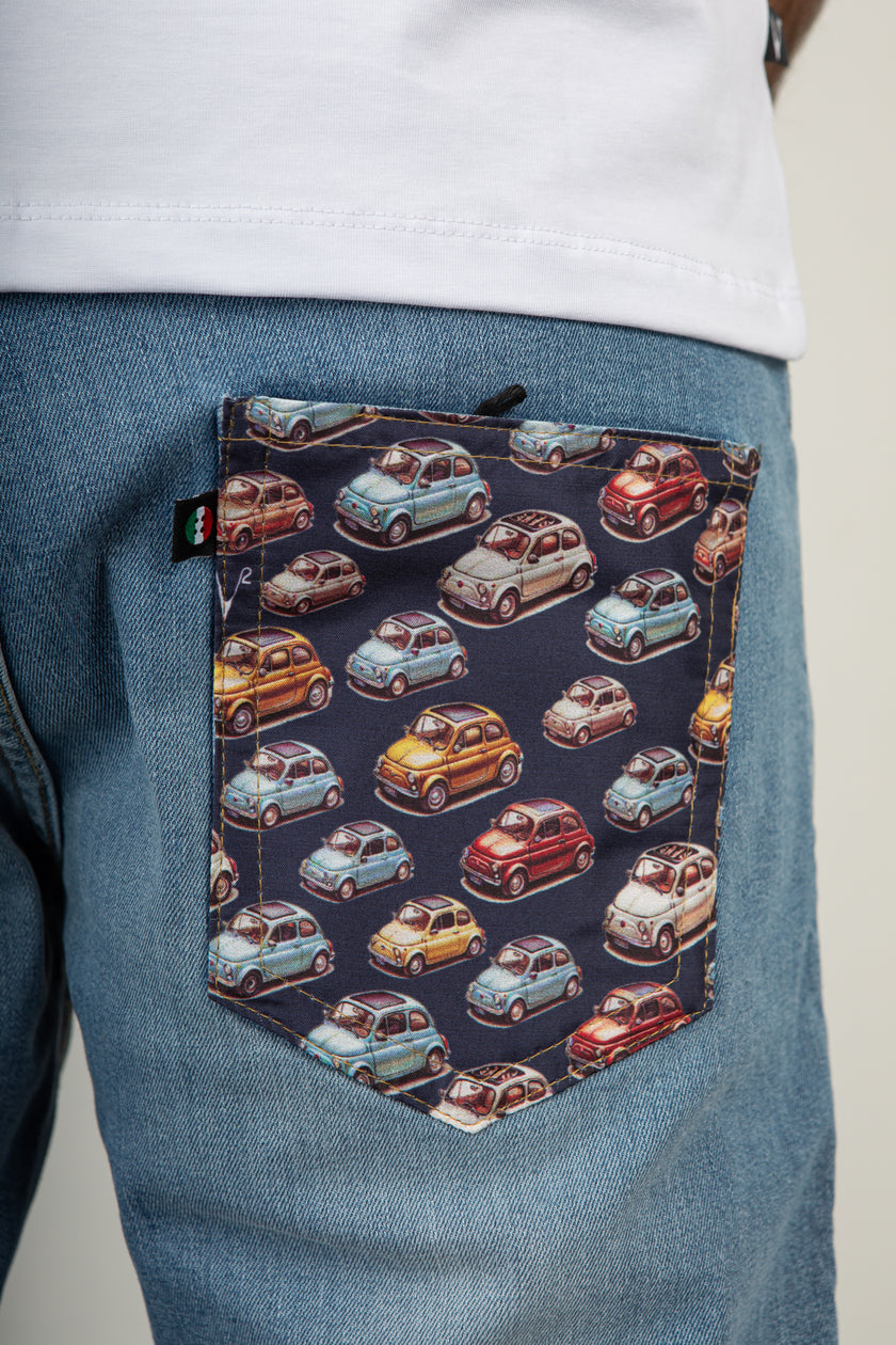 Jeans con patch V2 - JUNYAZ