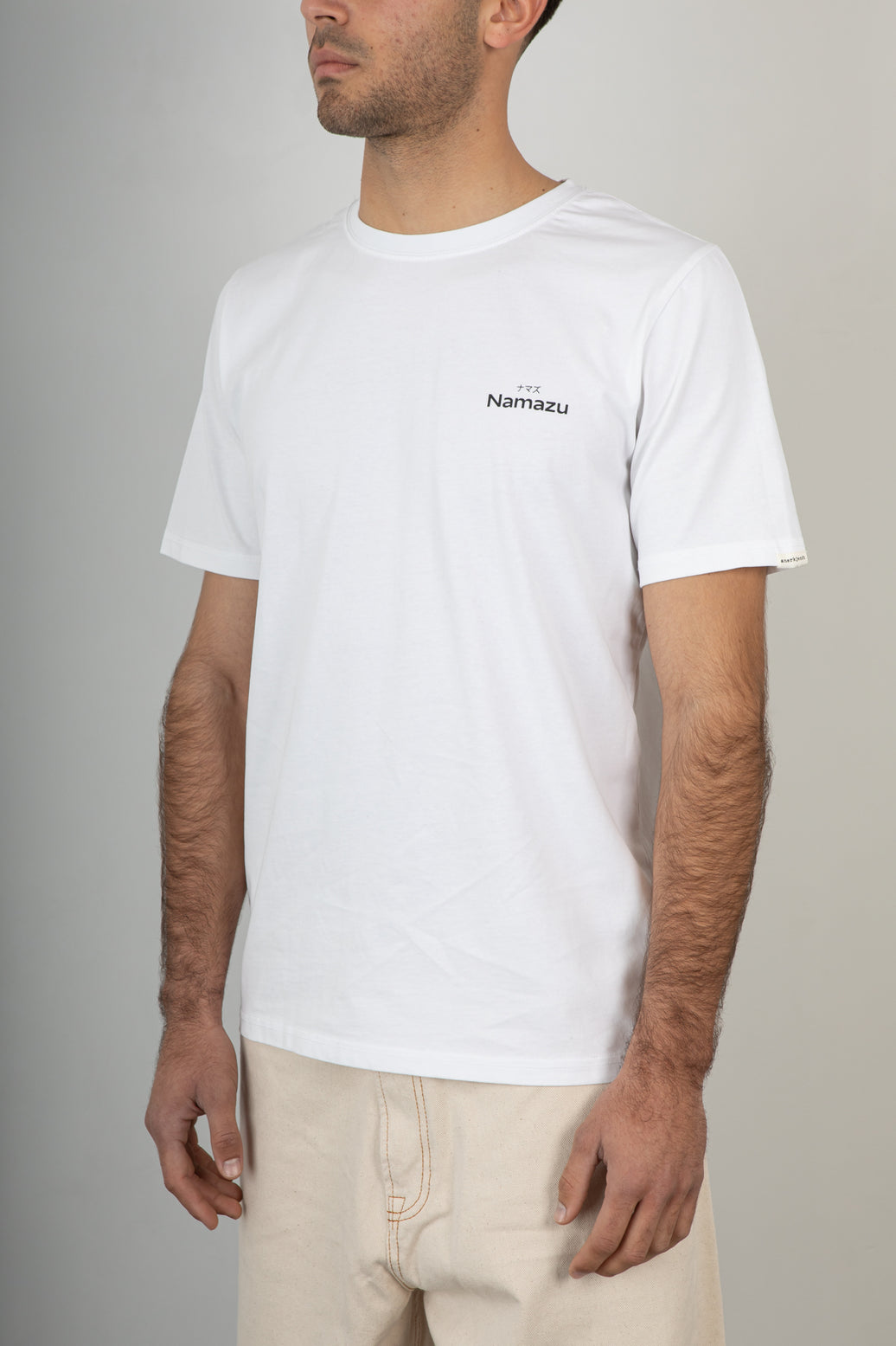 T-shirt ANERKJENDT - 902376 BIANCO