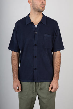 Giacca camicia in maglia ANERKJENDT - 902192 SKY CAPTAIN