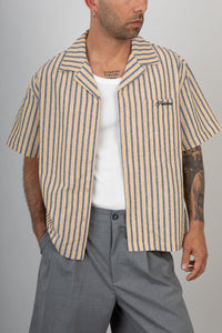 Camicia Mezza Manica PROHIBITED-1280110 YELLOW