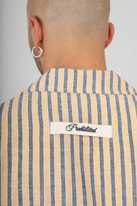 Camicia Mezza Manica PROHIBITED-1280110 YELLOW