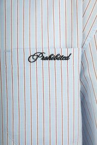 Camicia  PROHIBITED-1040110 LIGHT BLUE
